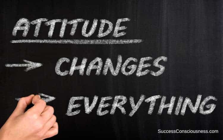 change in attitude