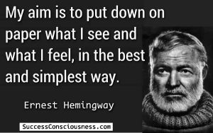 51 Ernest Hemingway Quotes about Writing, Life and Love