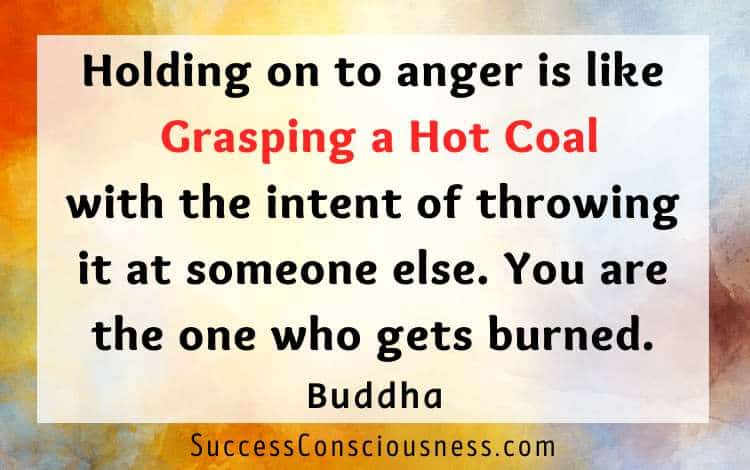 Holding on to Anger